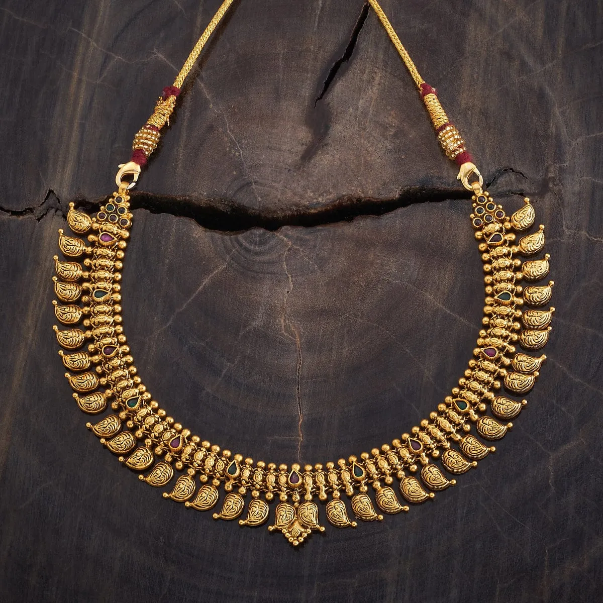 Silver Temple Necklace 174112