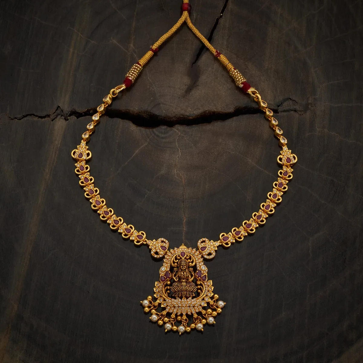 Silver Temple Necklace 178025