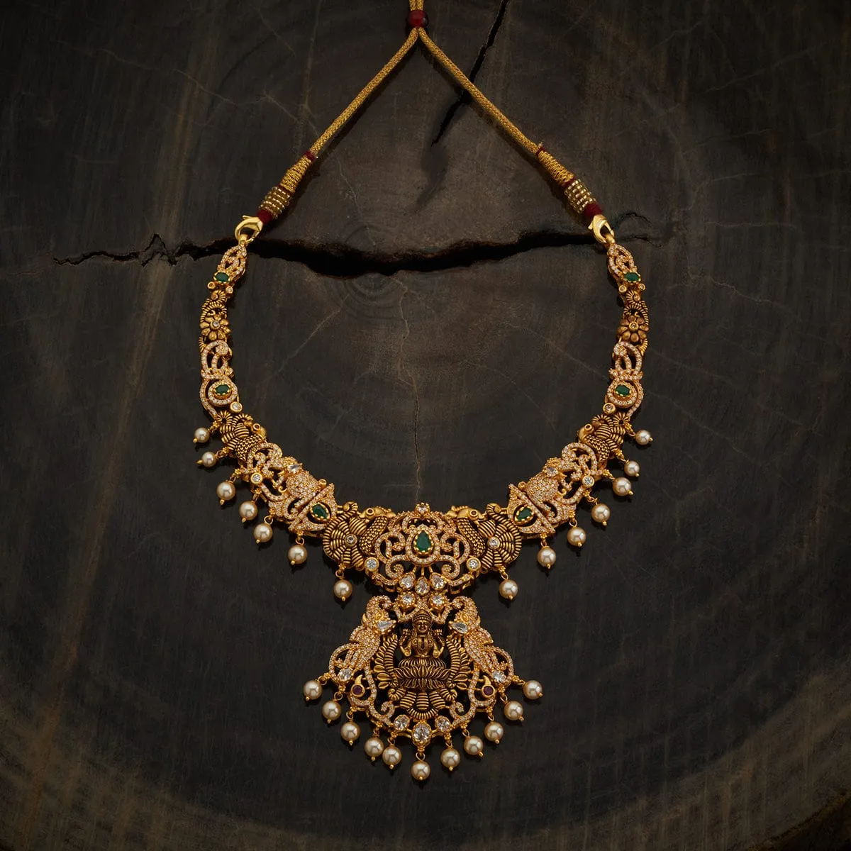 Silver Temple Necklace 178028