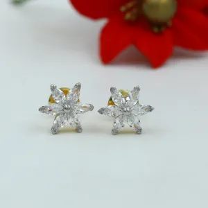 Tops/Studs Zircon/AD Earring 6150-08