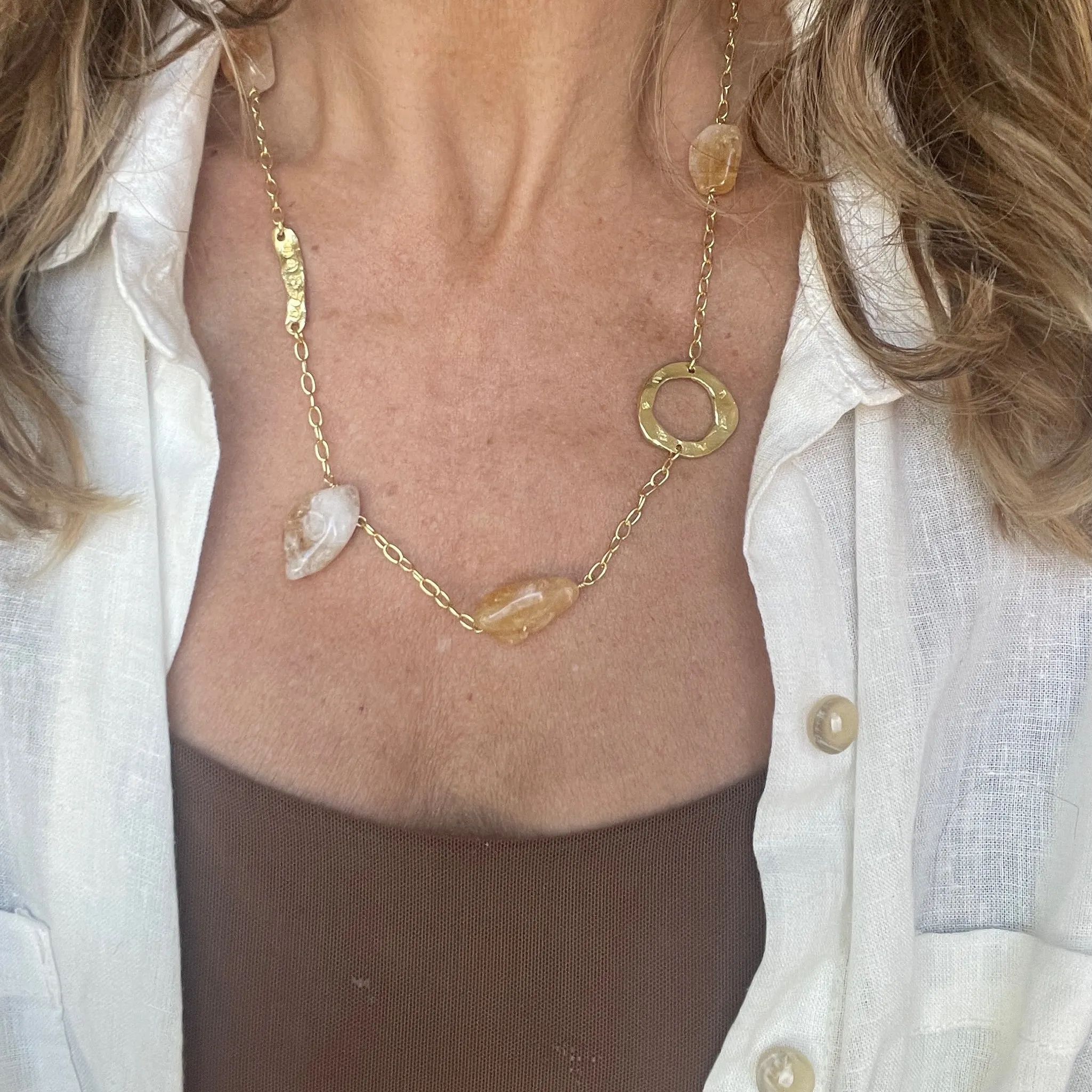 Ubuntu Citrine Necklace