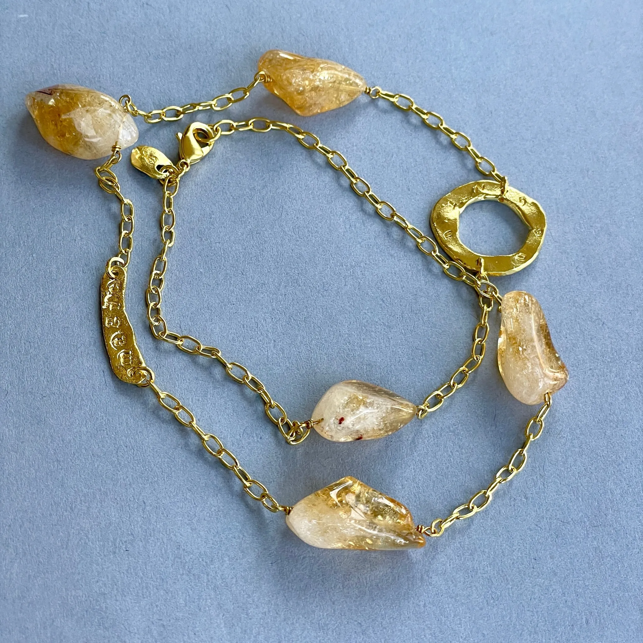 Ubuntu Citrine Necklace