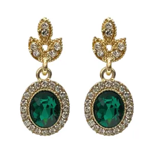 Valentina Earrings - Emerald