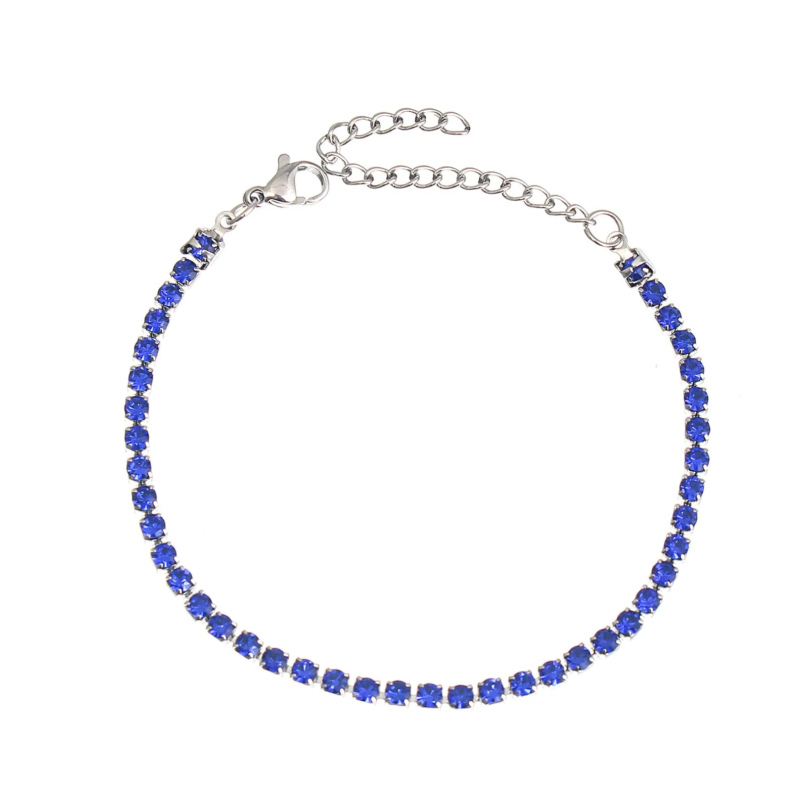 Wholesale Stainless steel zircon diamond cool style bracelet