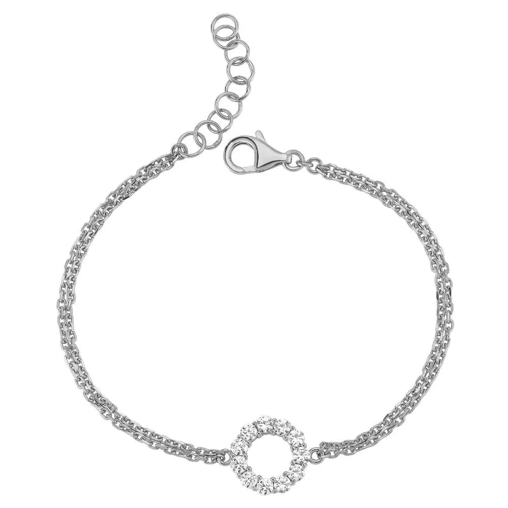 Zero Gap Double Chain Bracelet