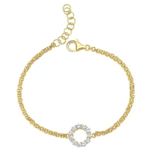 Zero Gap Double Chain Bracelet