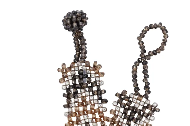 Zircon Tribal Beaded Bracelet